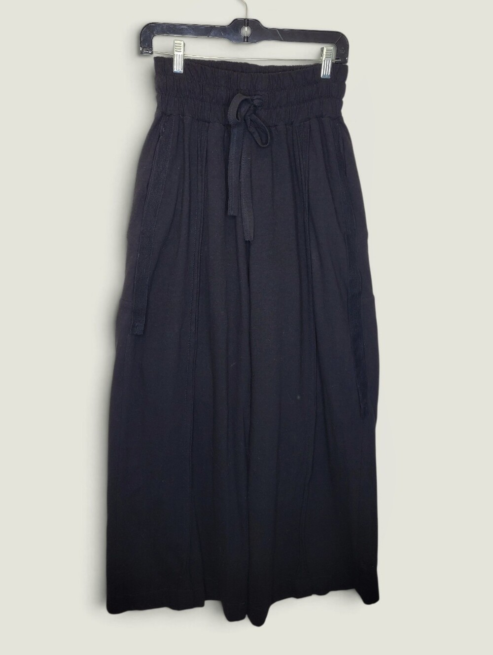 Barbara I Gongini Wide Leg High Waist Pants 36 Black Avante Garde